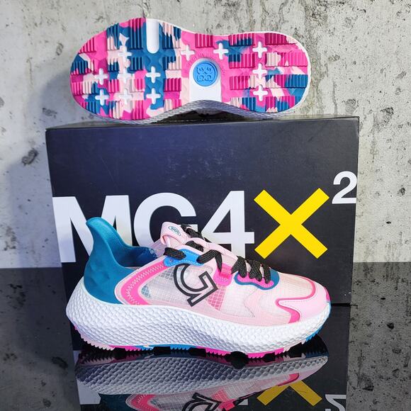 MSRP $225 G/FORE Striped Quarter G Ripstop MG4x2 Golf Shoes size 6 - Picture 3 of 5